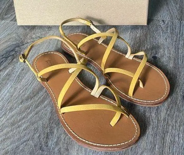 Soludos Zoe Leather Strappy Sandals Size 8