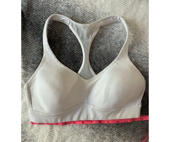 Lululemon  Speed Up Bra High Support for C/D Cup White Mesh Back Racerback * 6 * thumbnail 6