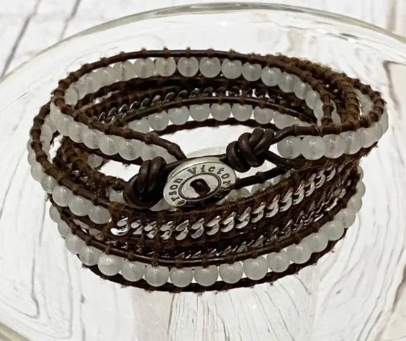 Victoria Emerson Beaded Wrap Bracelet