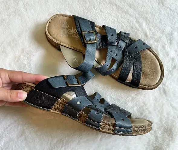 Rieker Women’s Lena Sandals Size 40 Blue