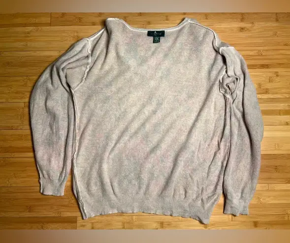 Hunt Club Womens Lambswool BLD Pullover Long Sleeve Modest Sweater,Italy|Size:L