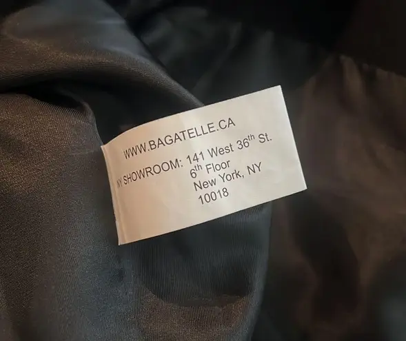 Avec Les Filles NEW ColorBlock Trench Coat, Black Red Camel Size S Retail $500