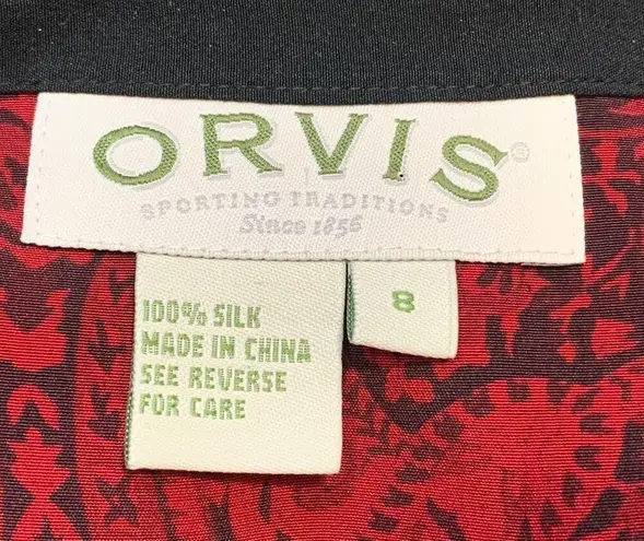 Vintage 90s Maxi Column Coat Dress Silk Red Paisley Long Sleeve Mandarin Collar Size 8