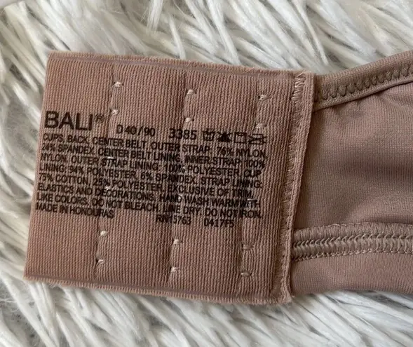 Bali Passion for Comfort Seamless Underwire Minimizer Bra 3385 Toffee size 40D