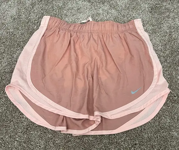 Nike DRI-FIT Light Pink Shorts Small
