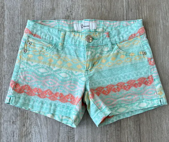 CP Jeans Womens/Juniors Aztec Print Shorts - 1