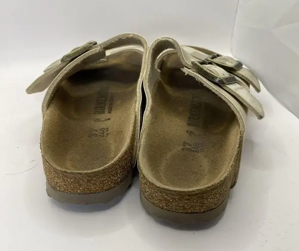 Birkenstock  Arizona Desert Sand Camo Sandals Size EU 37 US W6 Narrow