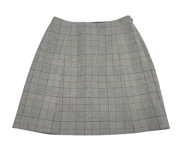 Babaton Aritzia Hopper Modern Check Mini Skirt Sz 0