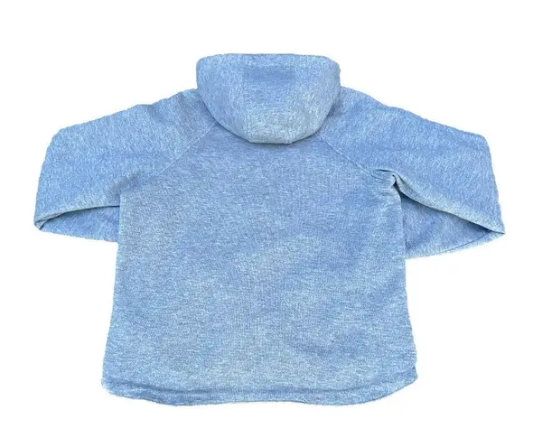 E02 Vintage Blue Reversible Zip Up Windbreaker Hoodie Jacket