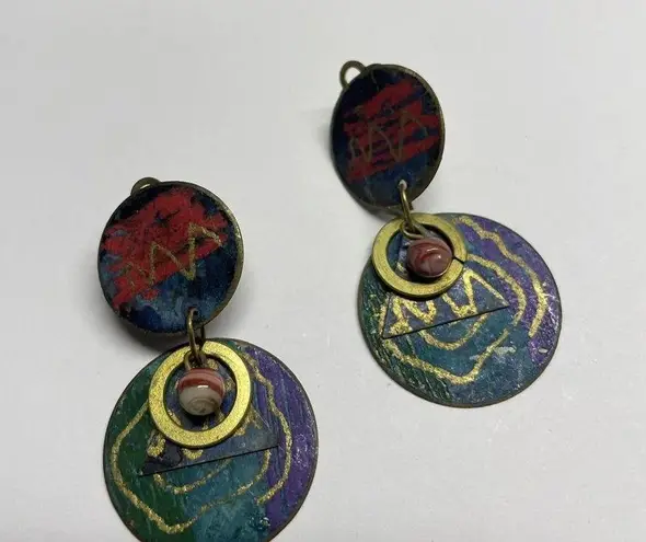 Women’s Handmade Multi Color Made In India Metal Clip On Clip