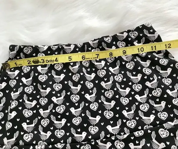 Bethany Mota 5/$25 bird and heart skirt size XS