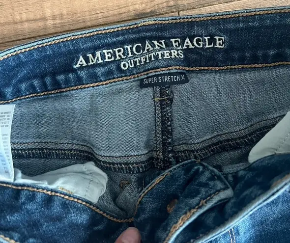 American Eagle ripped skinny jeans