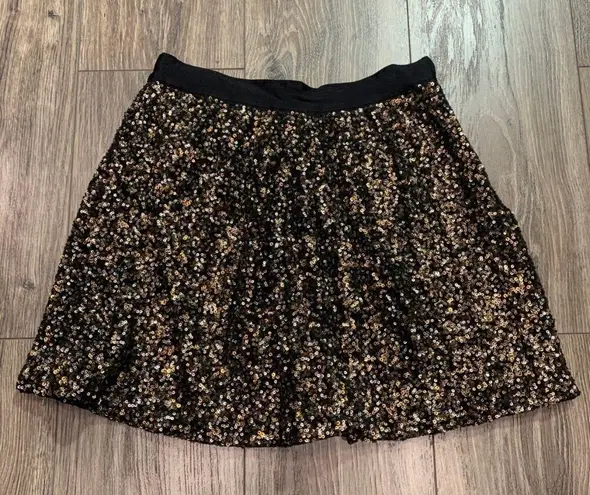 Club Monaco Sequin Party Skirt