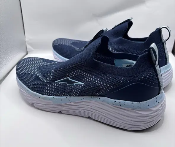 Avia ARCH SUPPORT ELASTIC GORING BLUE PULL ON LIGHT SNEAKERS SHOES Size 7.5W