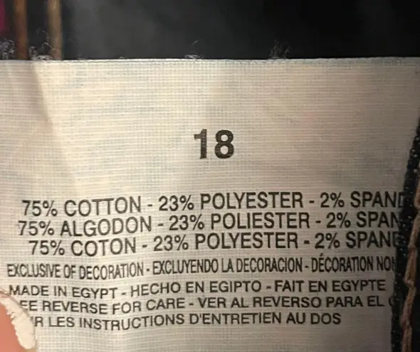 Gloria Vanderbilt Amanda Capri Jeans