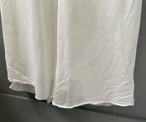 Gucci  Wide Leg Pants White Cotton Lined Pants Size IT 38 US 2