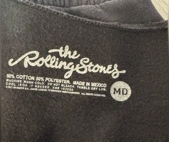 The Rolling Stones Women's Graphic - Black Sweatshirt Size M