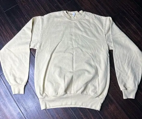 Los Angeles Apparel Crew neck long sleeve cotton sweater unisex California basic casual coastal