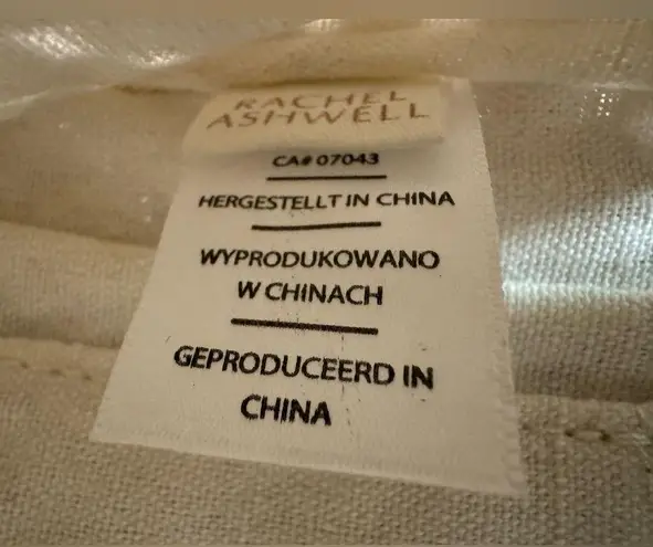 Rachel Ashwell Beaded Marble Beads Bag Purse Shoulder Cream Boho Cream Tan Beach