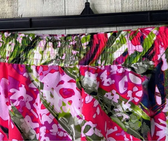 Investments Size Large Multicolored Pull On Pant W/Back Stretch Waist Pa…