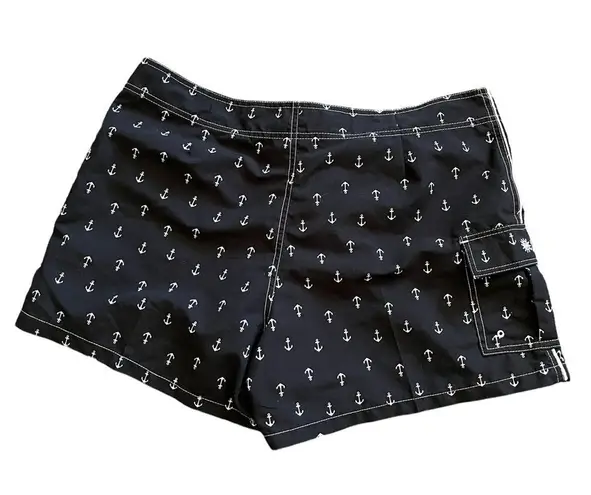 Raya Sun Black & White Drawstring Swim Shorts XL