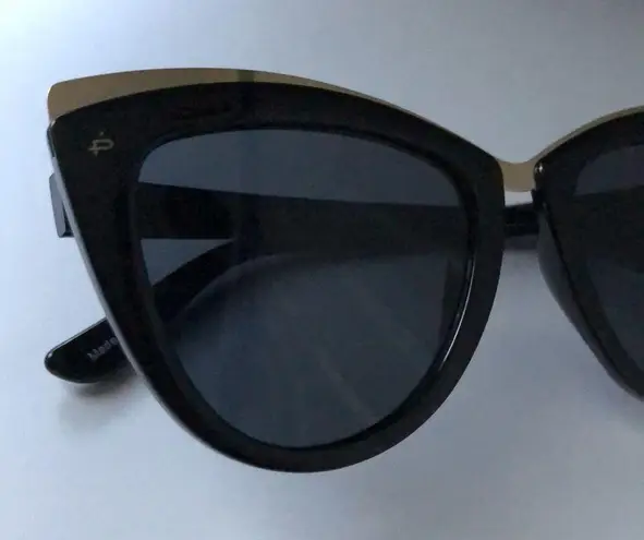 Privé Revaux NIB Prive Revaux The Juliet Black & Gold Cat Eye Sunglasses