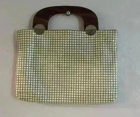 Vintage Square Bead Purse