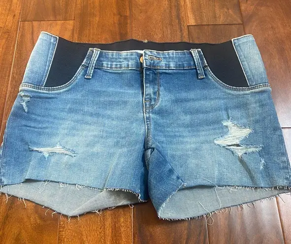 Isabel Maternity Women's Denim, Stretch Side Panel, Blue, Size 10/30 Blue