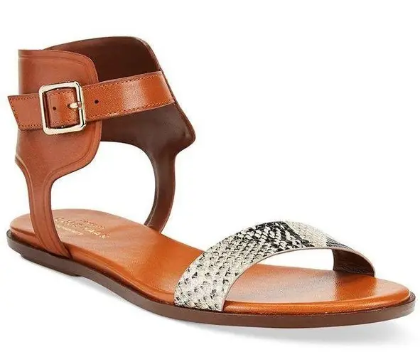 Cole Haan 'Barra' snake Flat Sandal