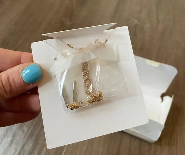 Lily Sky Sydney Bracelet Duo gold jewelry layering set NEW in packaging