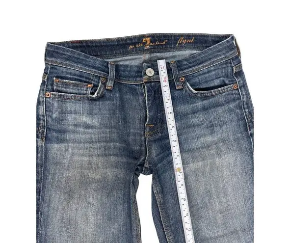 Seven 7 Womens Blue denim wide Leg Jeans 26 SKU 7419