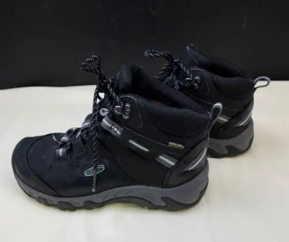 Keen Women's Black Mid Waterproof Hiking Boots/Ankle Shoes Size 6 SKU 5775