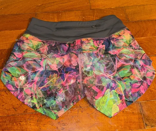 Lululemon  speed up shorts high  rise size 0 - Image 1