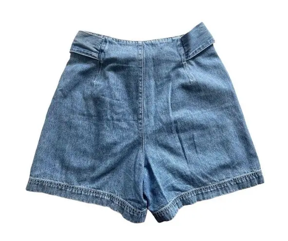 EXPRESS 80s Vintage  Paperbag Jean Shorts Size 7/8