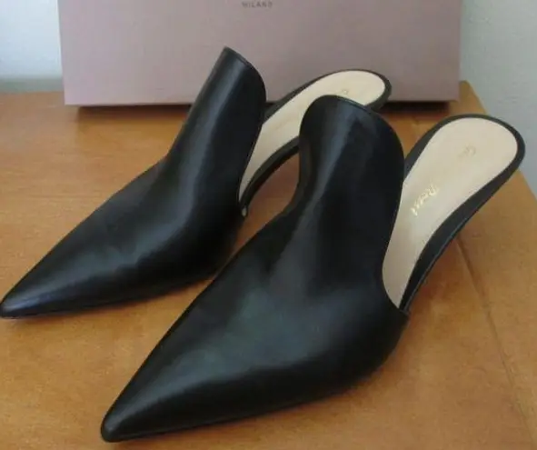Gianvito Rossi Black Mules - Size 39