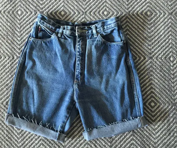 Gloria Vanderbilt High Rise Cutoff Mom Shorts