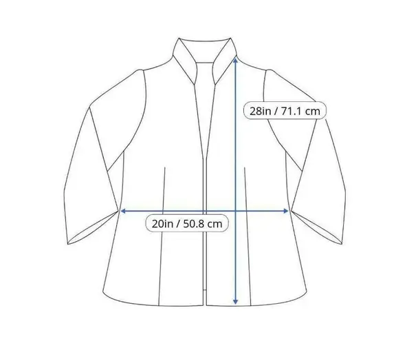 Adrienne Vittadini Sweater Womens 4 Black Metallic Single Button Brooch Pockets