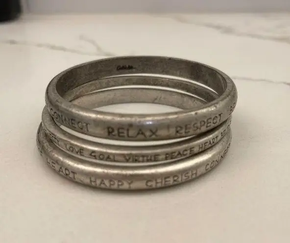 Cookie Lee “phrase” bracelets