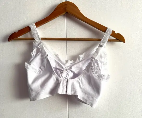 White Padded Bra, L/XL