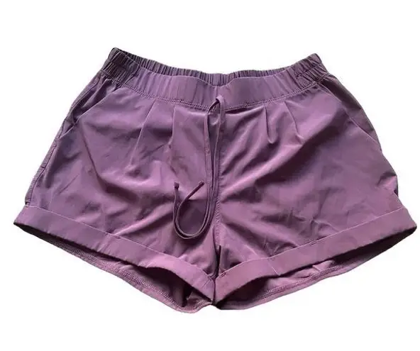 Zyia  Active Lavender Summer Shorts Cuffed Women’s Athletic Running Lined Small