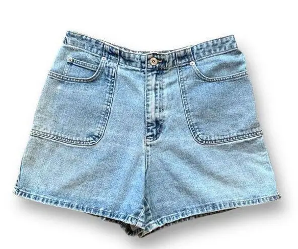 L.A. Blues Vintage Jean Shorts Baggy High Waisted Mom Style Medium Lightwash Denim