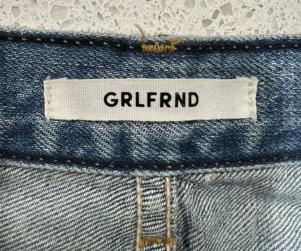 GRLFRND Jeans Size 27 Karolina High Rise Skinny Stonewall Distressed Destroyed