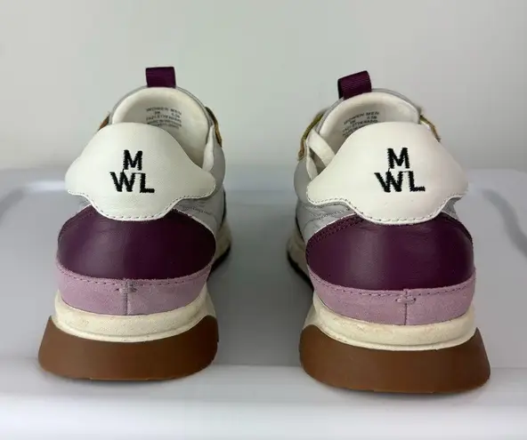 Madewell  Kickoff Trainer Sneaker Sz 8 Leather Old School Shoe Multicolor