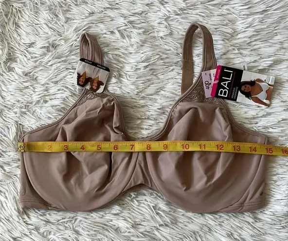 Bali Passion for Comfort Seamless Underwire Minimizer Bra 3385 Toffee size 40D