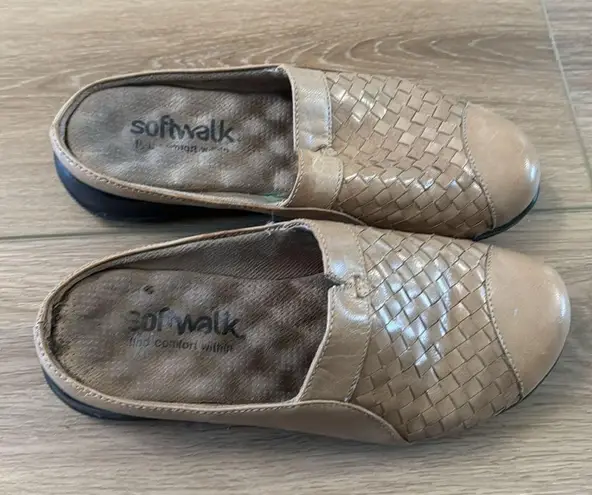 Softwalk San Marcos II Mule Off White Size 8W