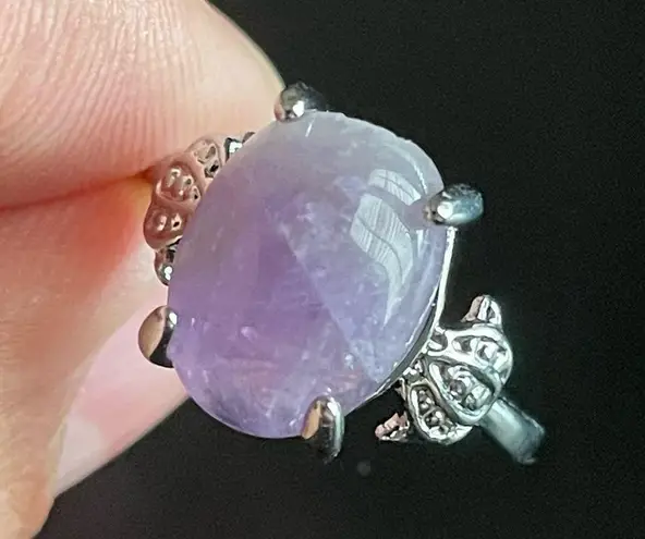 Amethyst Purple ring size 9