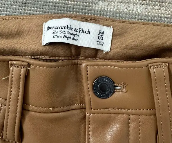 Abercrombie Leather Pants Size 24