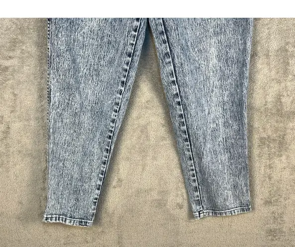 Jordache VTG Jeans Size 30 Acid Wash High Rise Tapered Leg 80s 90s Grunge