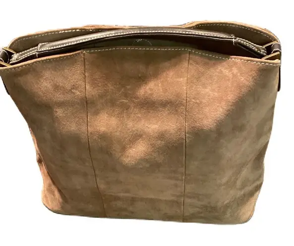 Mundi #100 Suede Satchel Bag