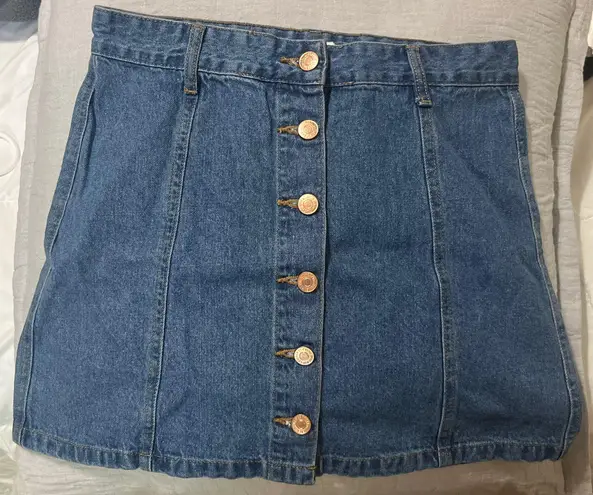 Forever 21 Mini Denim Skirt